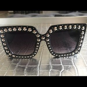 Gucci studded sunglasses